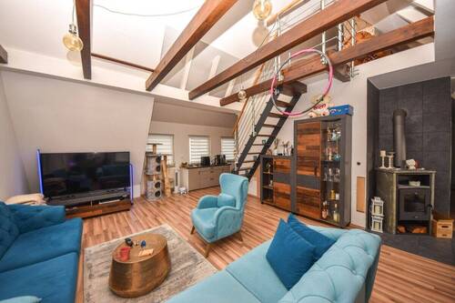 Wohn- und Essbereich DG - 