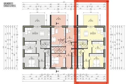 Erdgeschoss rechts - 