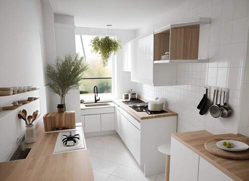 Küche im EG Ausbaubeispiel - Doppelhaushälfte mit 163,00 m² in Bad Berka zum Kaufen