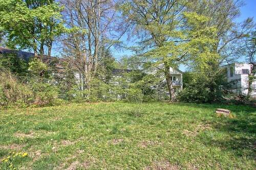 Nordwestliche Blickrichtung - Grundstück in Gauting