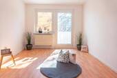 Wohnbereich Vergleichswohnung - Ebenerdig erreichbare Singlewohnung mit Balkon