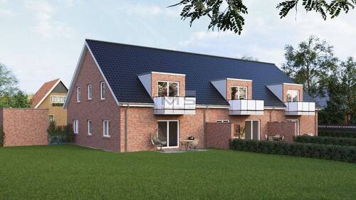 Seitenansicht - 2 Zimmer Etagenwohnung in Moormerland