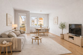 Wohnzimmer Visualisierung - 2 Zimmer Etagenwohnung zum Kaufen in Berlin