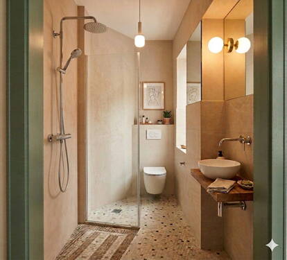 Badezimmer - 4 Zimmer Etagenwohnung in Witten