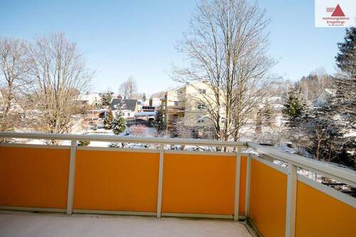 Balkon - komfortable 2-Raum-Wohnung mit Balkon und Stellplatz in Annaberg OT Cuneersdorf!!