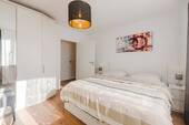 Master bedroom - Etagenwohnung mit 76,00 m&sup2; in München zur Miete