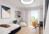 Kinderzimmer Visualisierung - 2 Zimmer Etagenwohnung zum Kaufen in Welschbillig