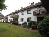 HAUSRÜCKSEITE MIT BALKONE UND GARTENFLÄCHE - 4 Zimmer Etagenwohnung in Dortmund