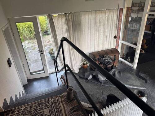 .....von der Schlafebene auf die Terrasse - 