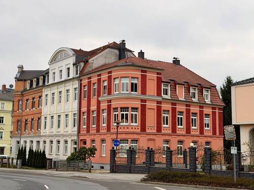 Straßenansicht - 1 Zimmer Mehrfamilienhaus, Wohnhaus in Bischofswerda