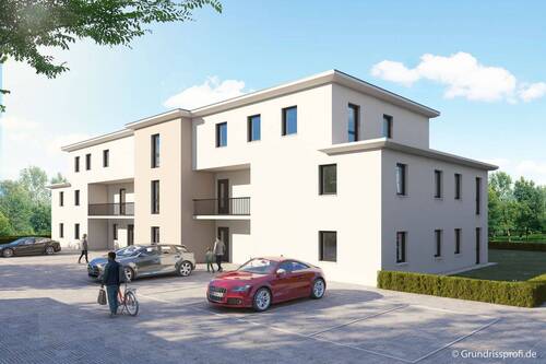 Visualisierung Front - 2 Zimmer Etagenwohnung zum Kaufen in Detmold