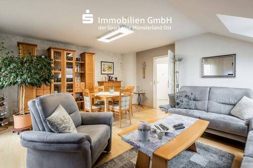 Wohn- und Esszimmer - Etagenwohnung mit 65,00 m² in Oelde zum Kaufen
