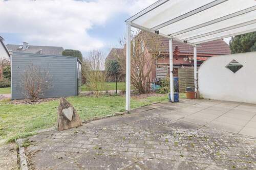 Terrasse - Etagenwohnung mit 85,30 m&sup2; in Langwedel zum Kaufen