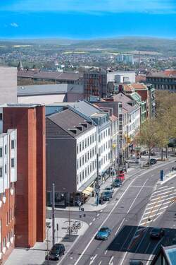 Blick zur Friedrich-Ebert-Straße - 