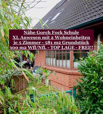 sofort frei - über 300 m2 WflNfl. - xxl Landhaus für 2 Familien oder große Familie - FREI - 2 x 5 Zimmer - Kamin - Sauna - riesiger Keller -