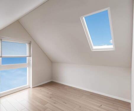 Var. 4 Spitzboden Visualisierung - (KI generiert) - 