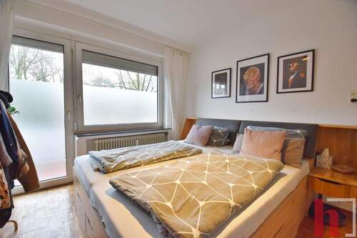 Schlafzimmer - 3 Zimmer Etagenwohnung zur Miete in Lohne