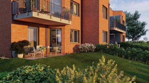 SOOLA - Objektansicht (Visualisierung) - Terrassenwohnung mit 57,30 m&sup2; in Reppenstedt zum Kaufen