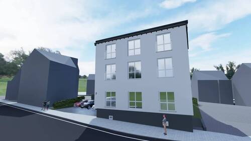 Frontansicht - Etagenwohnung mit 105,00 m² in Puderbach zum Kaufen