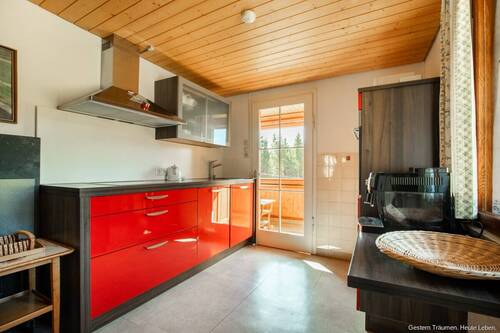 Küche mit Zugang zur Veranda - 