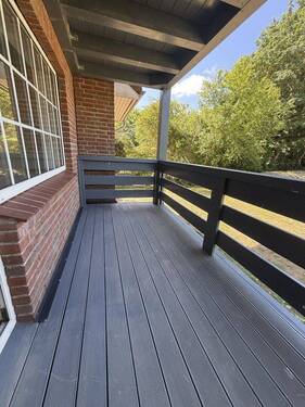 großer Balkon mit tollem Blick - 