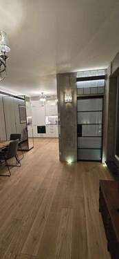 Blick auf Küche+Schlafzimmer - 