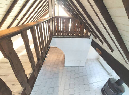 Wohnraum und Galerie (Teilansicht) - 