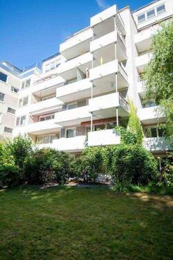 Terrassen-Ansicht - 2 Zimmer Terrassenwohnung in Hamburg Lokstedt