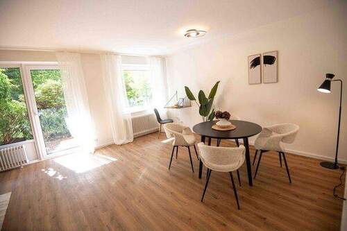 Essbereich - Terrassenwohnung mit 64,00 m&sup2; in Hamburg Lokstedt zum Kaufen