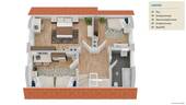 Grundriss EFH Dachgeschoss - 