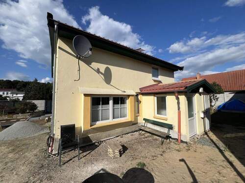 Rückseite Wohnhaus - Einfamilienhaus mit 245,00 m² in Zempin zum Kaufen