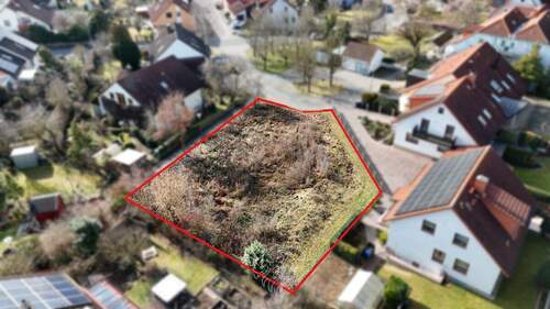 Titelbild - Platz für Ihre Visionen - Grundstück in ruhiger Familienlage am Heuchelhof
