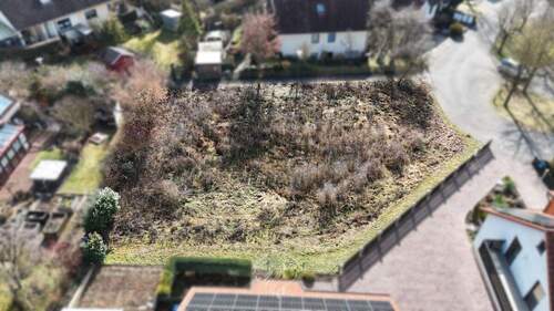 Seitenansicht II - Grundstück in Würzburg