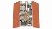 Grundriss Obergeschoss - 