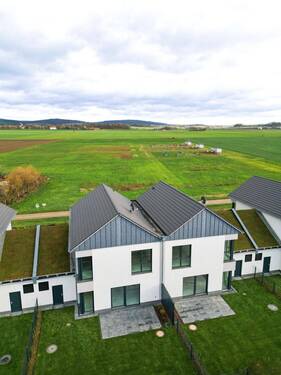 Gartenansicht III - 4 Zimmer Doppelhaushälfte in Sickte