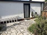 Garageneingang vom Garten - 