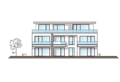 Süd-Ansicht - 2 Zimmer Etagenwohnung in Paderborn