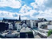 Ausblick Wintergarten - Bonn-Zentrum: 3-Zimmer-Wohnung mit Wintergarten & Panoramablick - möbliert, 1A-Lage