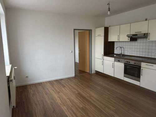 Wohnzimmer/Küche - Etagenwohnung mit 43,90 m&sup2; in Merseburg zur Miete