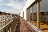 Terrasse - H9-Penthouse 1 ? Luxuriöses Penthouse mit Dachterrasse und Panoramablick