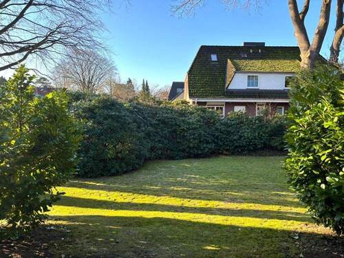 Garten - 3 Zimmer Etagenwohnung in Hamburg-Sasel