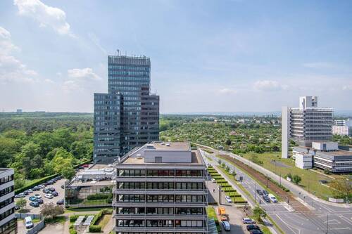 Blick nach Westen auf den Taunus - 