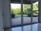Wohnzimmer / Terrasse - Wohnen in Hemers Bestlage - ruhige, lichtdurchflutete EG-Wohnung mit Terrasse im besonderen Garten
