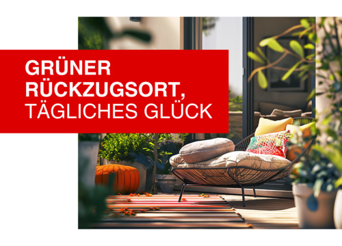 Entspannung beginnt Zuhause - Penthouse mit 3 Zimmern mit weitläufigem Feldblick