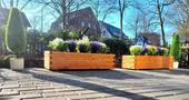 Terasse 18 qm Rasen 21 qm - 
