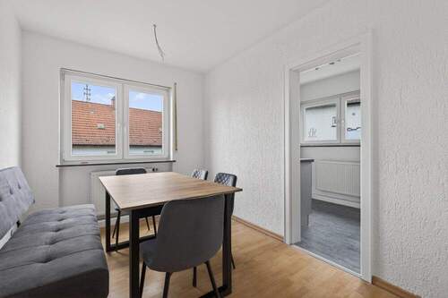 Esszimmer - Etagenwohnung mit 17,00 m&sup2; in Karlsruhe zur Miete