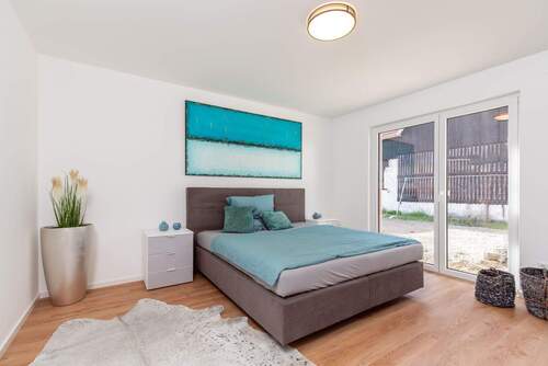 Schlafen - 2 Zimmer Terrassenwohnung in Ebermannstadt