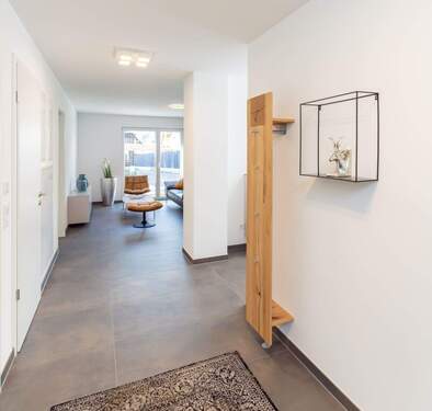 Eingang/Garderobe - Terrassenwohnung mit 64,00 m&sup2; in Ebermannstadt zur Miete