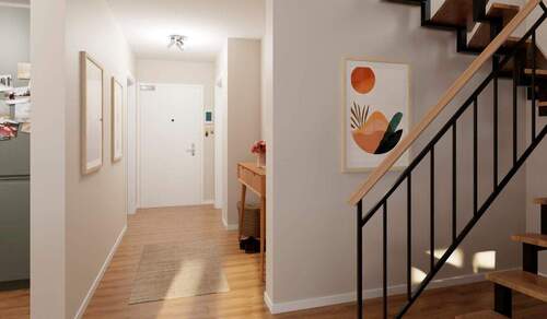 Helle und freundliche Flurbereiche - 