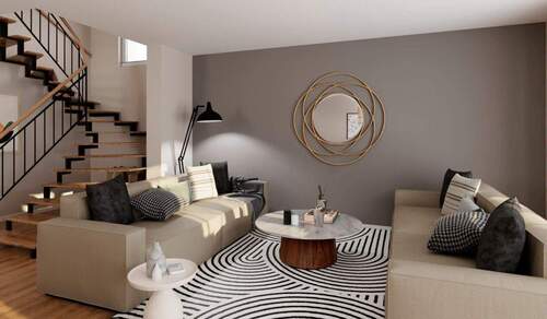 Gemütlicher Wohnbereich - 5 Zimmer Einfamilienhaus zum Kaufen in Berlin